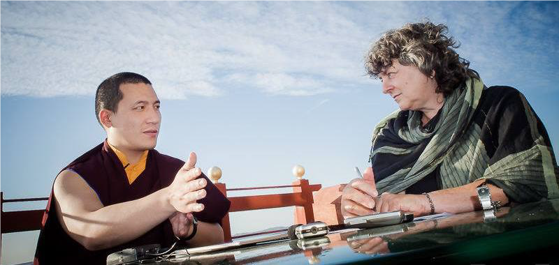 Lama Pamela and 17.Karmapa